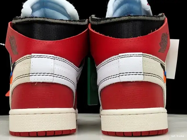 1st Kicks Retro Chicago 1 Jordan The Air AA3834-101 Off-White Ten 0519